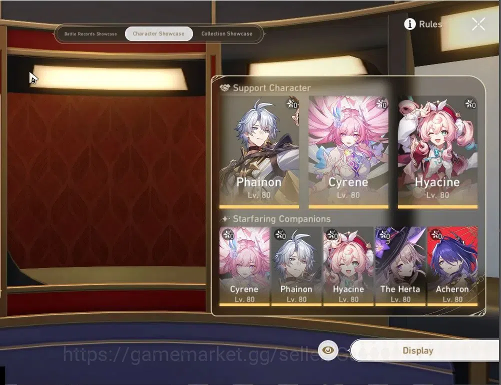 Honkai Star Rail Accounts Asia|TL 62|10 Limited|(Cyrene)+Sign The Herta,Hyac image 2