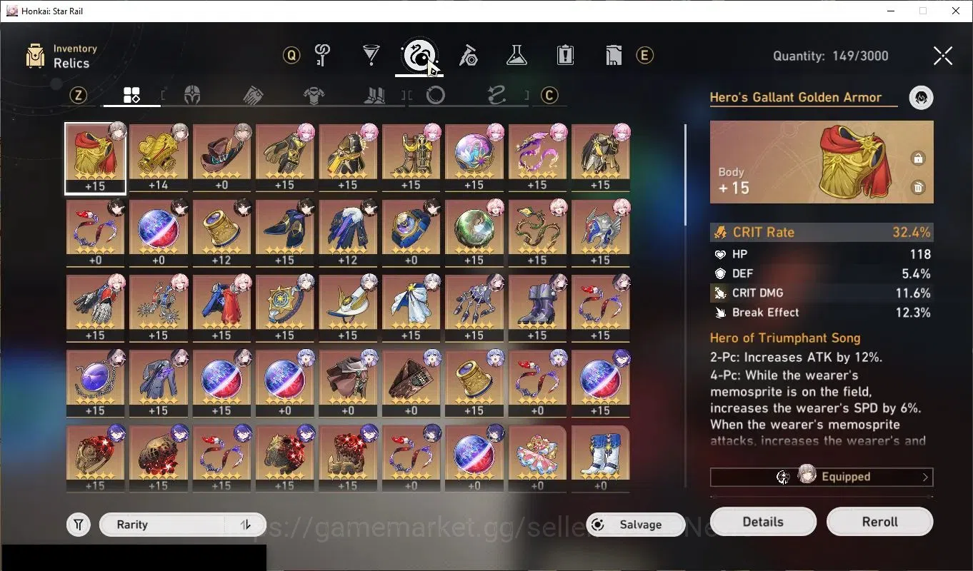 Honkai Star Rail Accounts Asia|TL 62|10 Limited|(Cyrene)+Sign The Herta,Hyac image 7