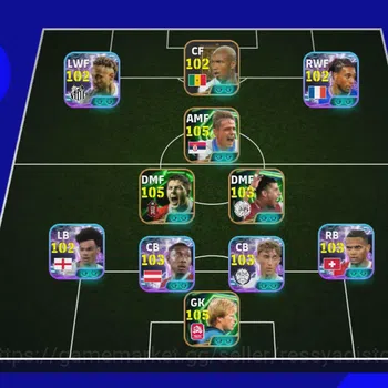eFootball Accounts Legends & Iconic Players EFOOTBALL 2026 |EPIC DRAGAN STOJKOVIC, NEYMAR JR, S GERARD,M OLISE, 3 MANAGER