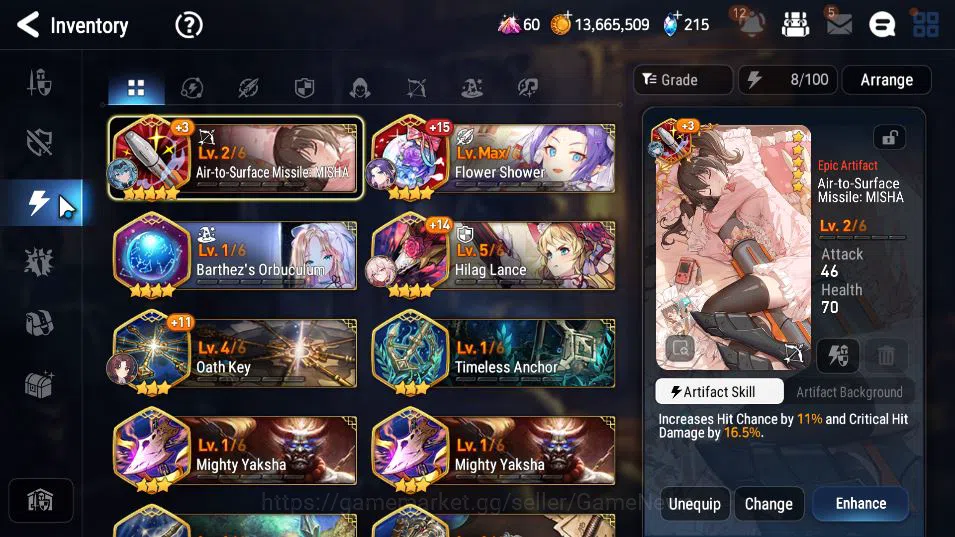 Epic Seven Accounts GLOBAL Unverif|6 ML(BArunka,Belian,SP Politis,Etc) image 11