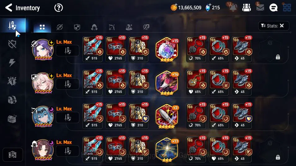 Epic Seven Accounts GLOBAL Unverif|6 ML(BArunka,Belian,SP Politis,Etc) image 13
