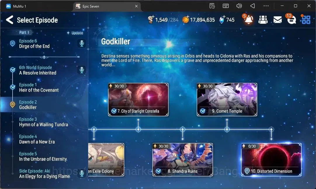 Epic Seven Accounts Limited Hero Global Unverif | 6 ML(LOT Scales, A Tywin, SOT Snow, C Pavel, A Vildred, H Lua)|PoH ON|SS 14