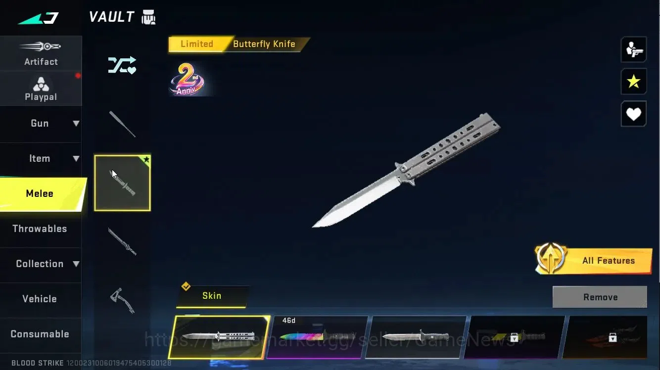 Blood Strike Accounts ASIA|Collab 7DS(AK47,M700-Elizabeth)+TR[MCX]|2 UL[ image 4