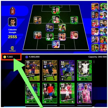 eFootball Accounts Legends & Iconic Players 7,360+ ANDROID COIN➤Some Good Player➤Linked With Only Konami id Buyer Mail