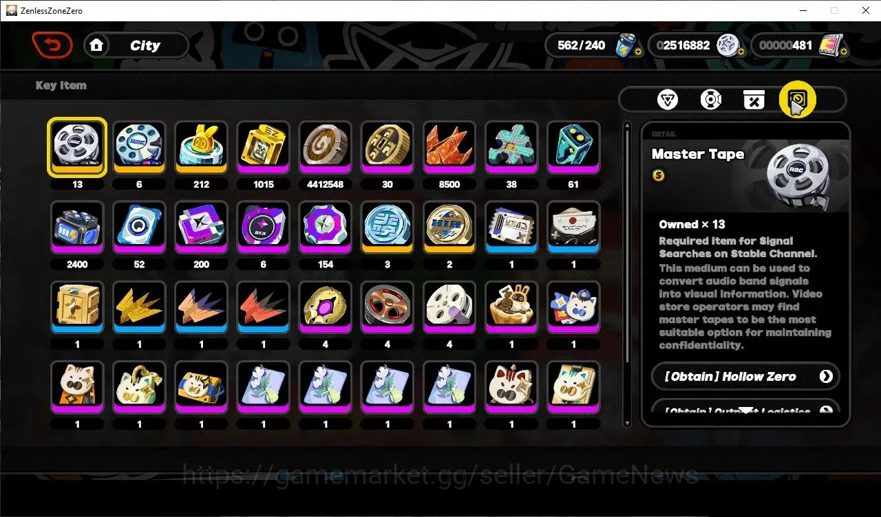 Zenless Zone Zero Accounts ASIA|Free HSR+GI|IK 57|9 Limited,2 Prem Team[(Miya image 12