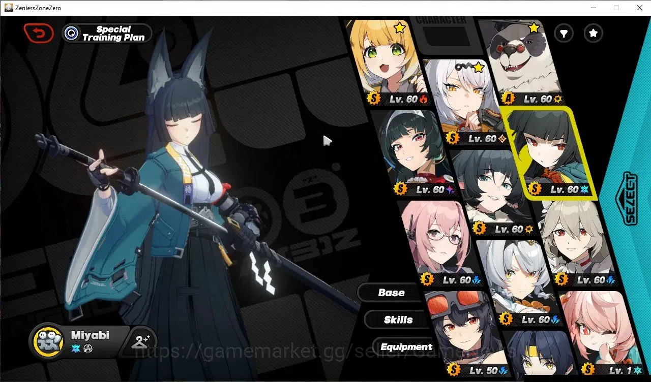 Zenless Zone Zero Accounts ASIA|Free HSR+GI|IK 57|9 Limited,2 Prem Team[(Miya image 6