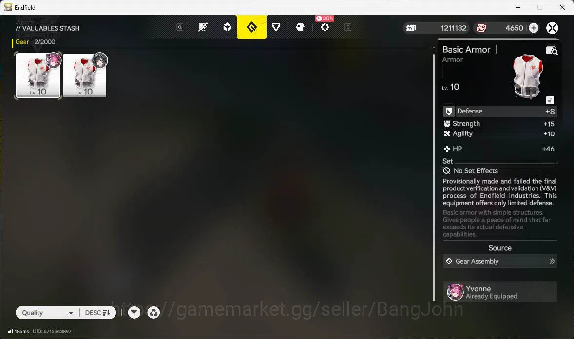 Arknights: Endfield Accounts NA | LVL 48, Rossi sign, Yvonne, Lastrite p1, Arde image 14