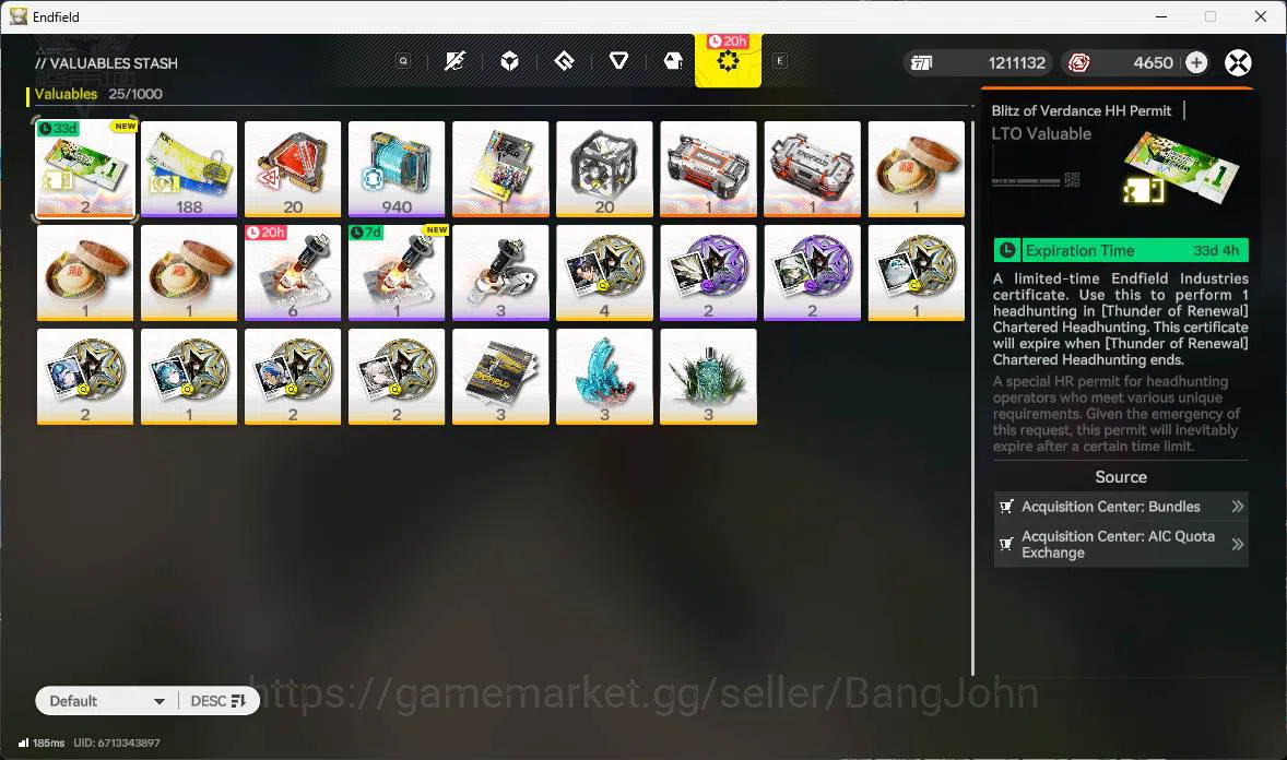 Arknights: Endfield Accounts NA | LVL 48, Rossi sign, Yvonne, Lastrite p1, Arde image 17