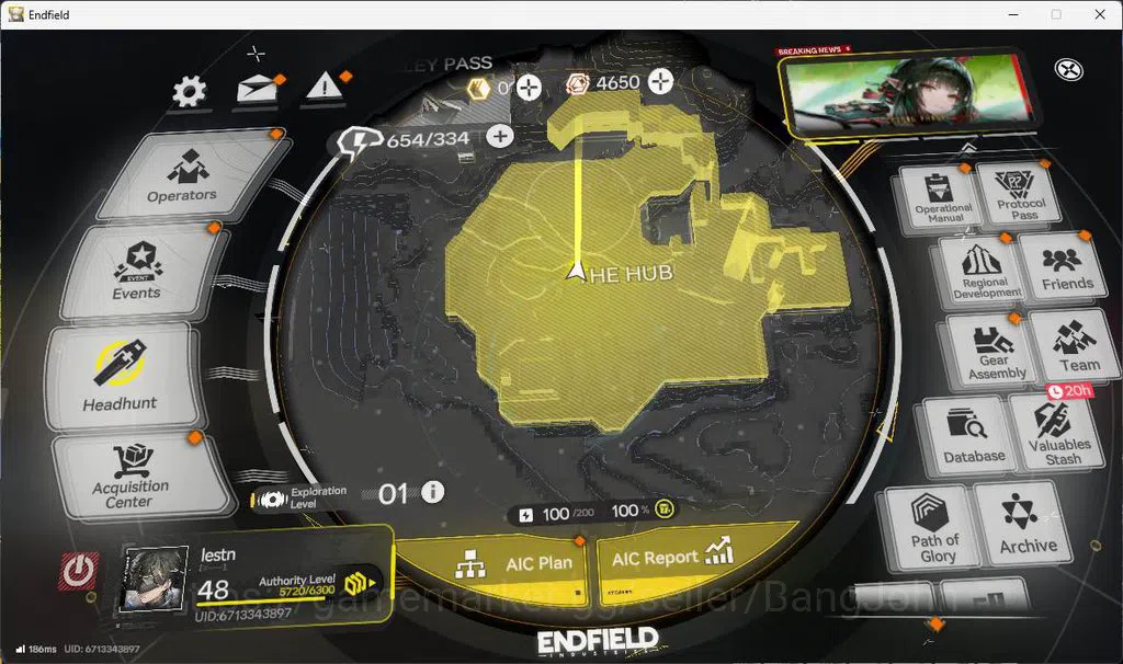 Arknights: Endfield Accounts NA | LVL 48, Rossi sign, Yvonne, Lastrite p1, Arde image 18
