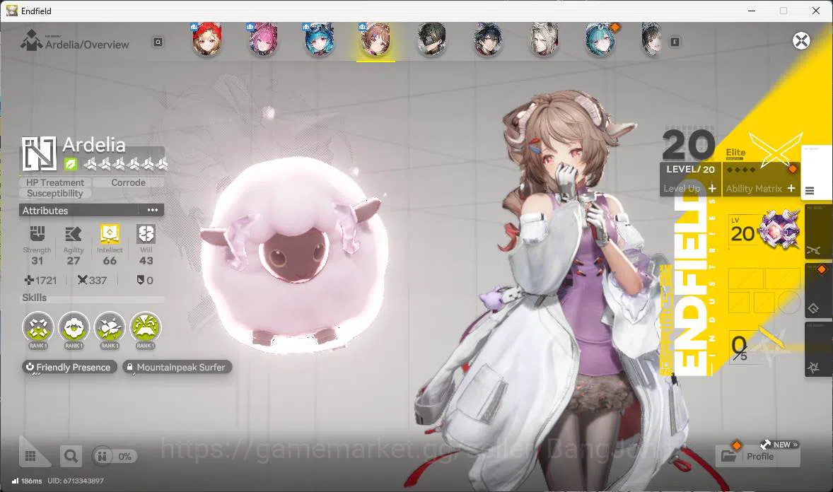 Arknights: Endfield Accounts NA | LVL 48, Rossi sign, Yvonne, Lastrite p1, Arde image 7