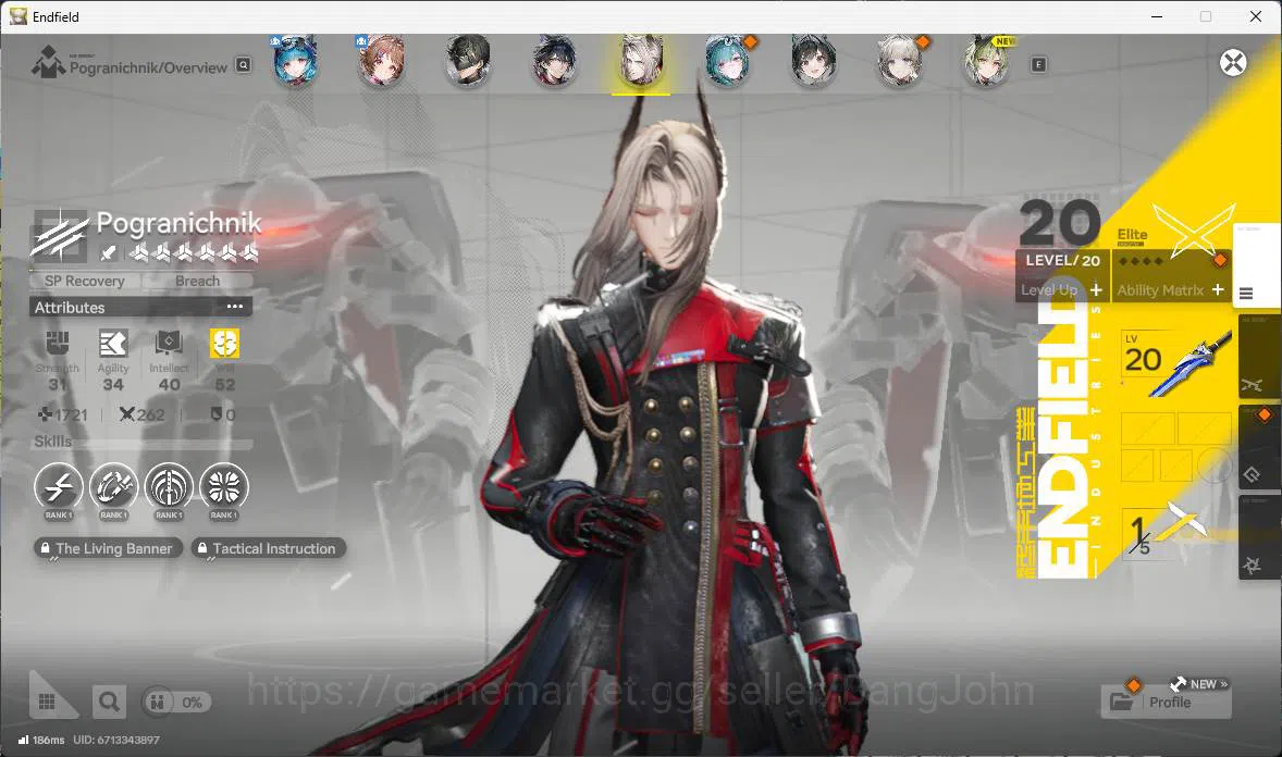 Arknights: Endfield Accounts NA | LVL 48, Rossi sign, Yvonne, Lastrite p1, Arde image 9