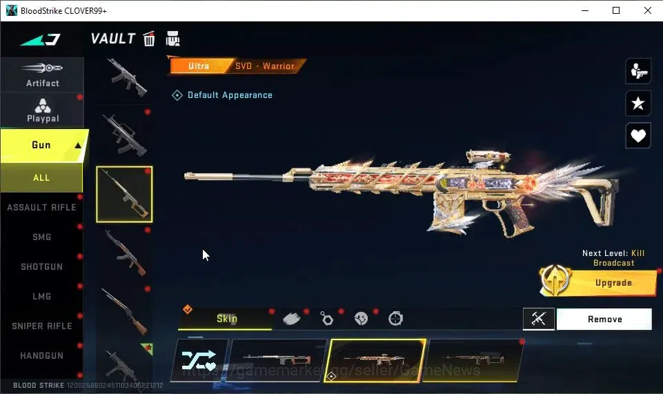 Blood Strike Accounts ASIA|ETERNAL Desert Eagle-Scorpius|11 ULTRA[HANK,S image 13