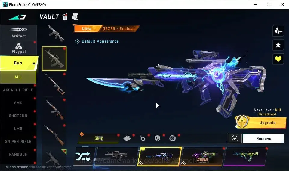 Blood Strike Accounts ASIA|ETERNAL Desert Eagle-Scorpius|11 ULTRA[HANK,S image 14