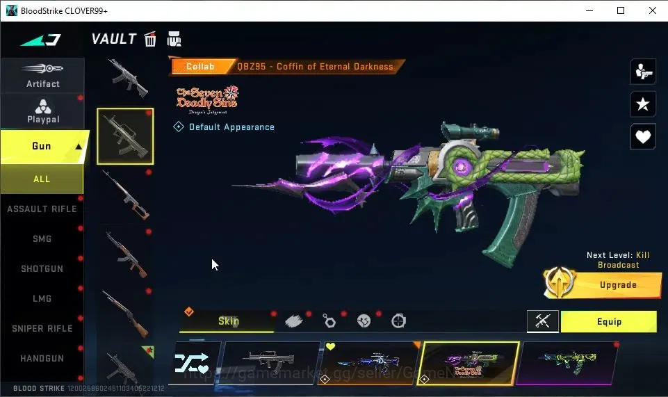 Blood Strike Accounts ASIA|ETERNAL Desert Eagle-Scorpius|11 ULTRA[HANK,S image 15