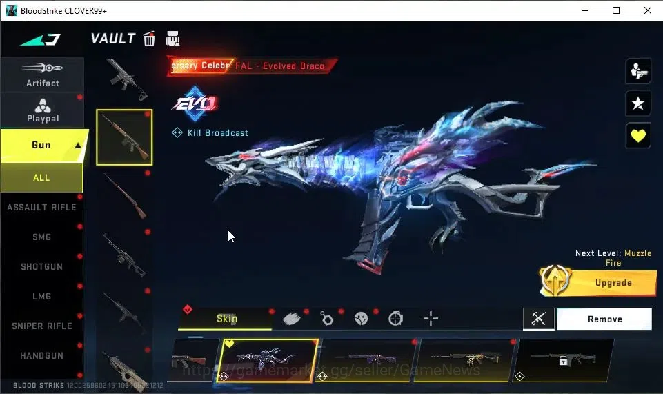 Blood Strike Accounts ASIA|ETERNAL Desert Eagle-Scorpius|11 ULTRA[HANK,S image 17
