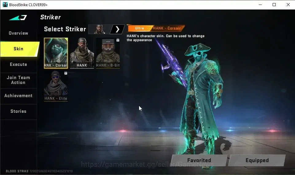 Blood Strike Accounts ASIA|ETERNAL Desert Eagle-Scorpius|11 ULTRA[HANK,S image 3