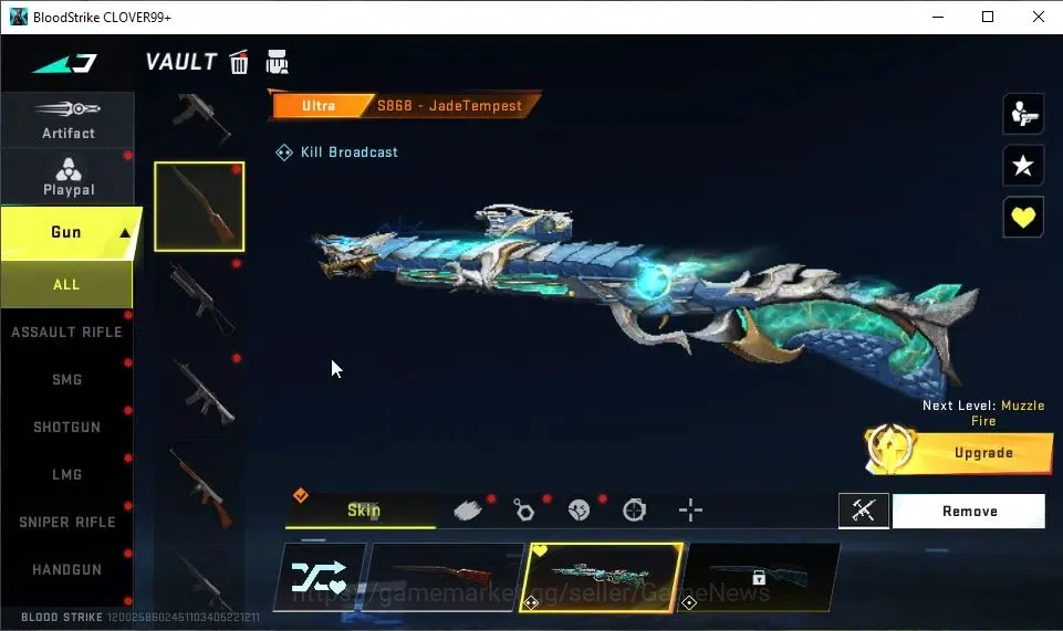 Blood Strike Accounts ASIA|ETERNAL Desert Eagle-Scorpius|11 ULTRA[HANK,S image 9