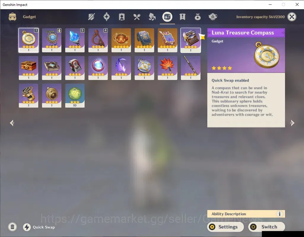 Genshin Impact Accounts ASIA|AR 55|Semi Premium [Nefer,Lauma]+Sign|2 (*5We image 9