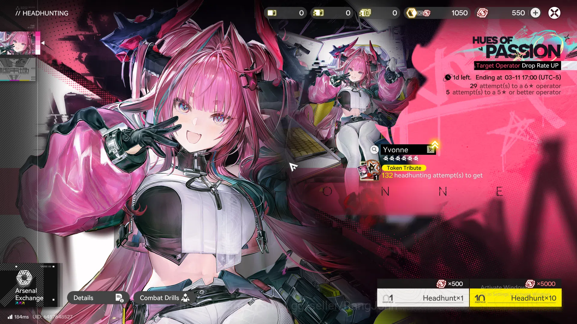 Arknights: Endfield Accounts NA / EU | Mid Game | Gilberta P1 + sign | Yvonne | image 6