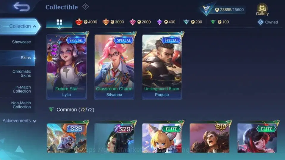 Mobile Legends: Bang Bang Accounts Collector Global|Skin 114|Expert|LBox Alpha,Lightborn Tigreal,VENOM Grock+Hanabi,SABER 13