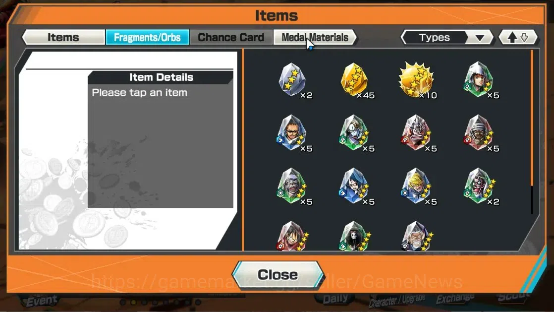 One Piece Bounty Rush Accounts Global| Starter|1 EX (Legendary Hero Monkey D.Garp image 7