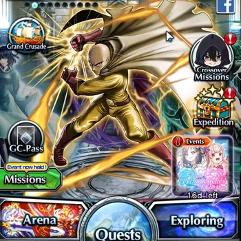 Grand Summoners Accounts End-Game Global|Rank 154|1 Sp Art|15 Ascend+11 TW|(Shadow,Beta,Chloe,Frieren,WH Fen,Ainz,SS