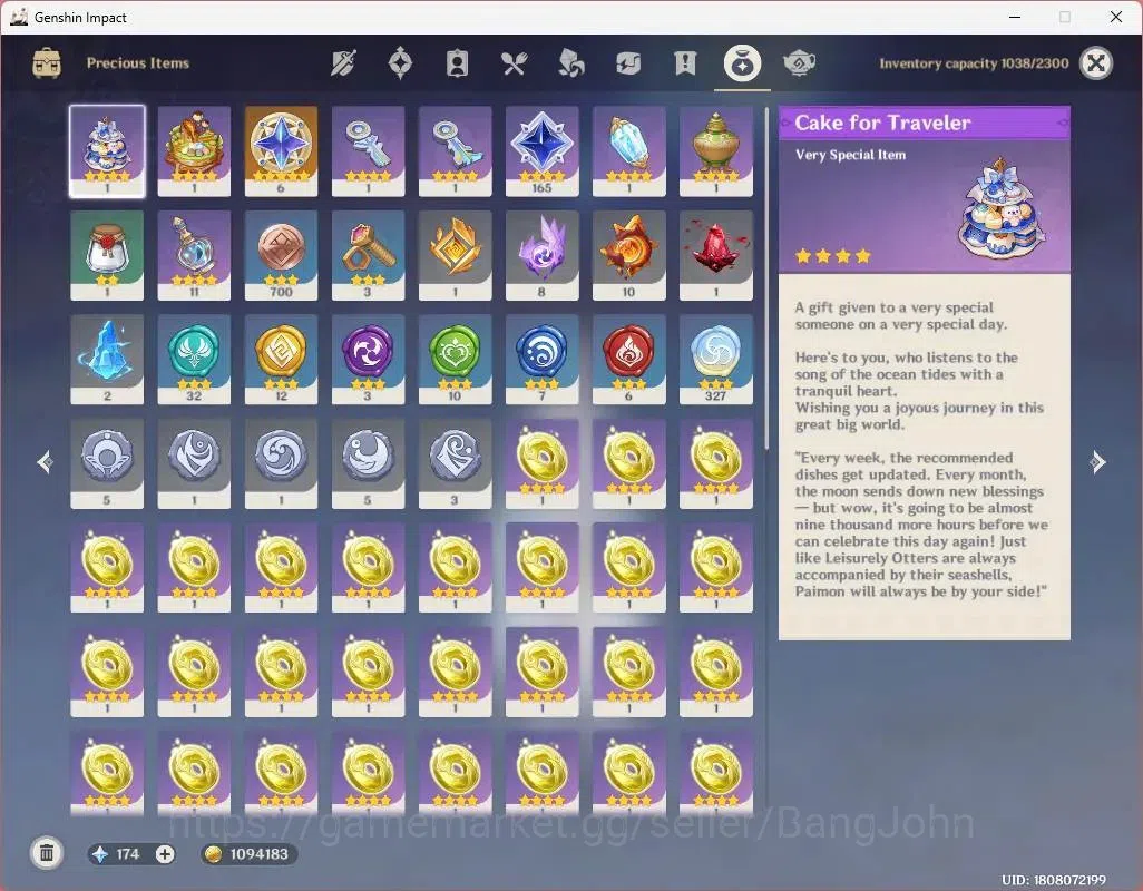 Genshin Impact Accounts ASIA|AR 58 | 10 Limited |([Nahdia,Mavuika,HuTao+C1 image 2