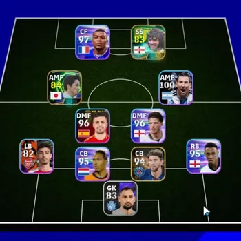 eFootball Accounts High-End Android|Power 2778|930 Coin|Epic George Best,Ono Shinji|4ShowTime Lionel Messi,Lamine