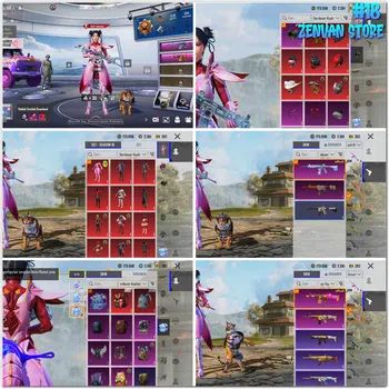PUBG Mobile Accounts 🔥 #18 PUBG MOBILE 🌍 GLOBAL 💎 GLACIER M416 Lv.5 👑 356 Cosmetics ⚔️ 148 Outfits ⭐ 100 Headgear ✅