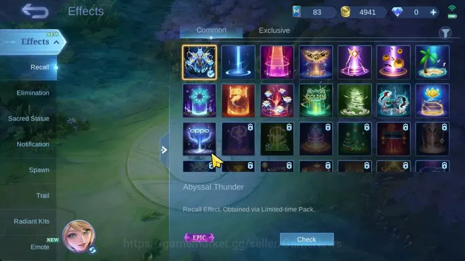 Mobile Legends: Bang Bang Accounts Hero 70|Skin 92|High Immo 100|Lb Harith,SpongB Cyc image 10