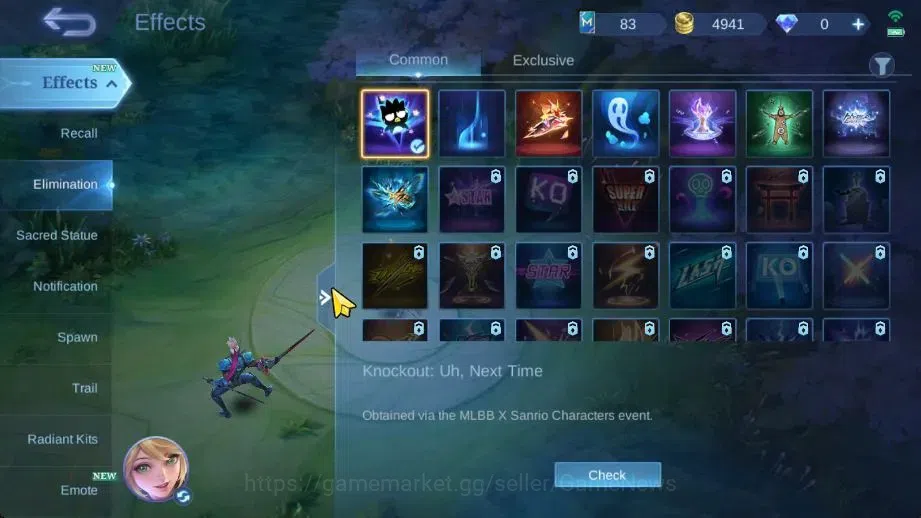 Mobile Legends: Bang Bang Accounts Hero 70|Skin 92|High Immo 100|Lb Harith,SpongB Cyc image 11
