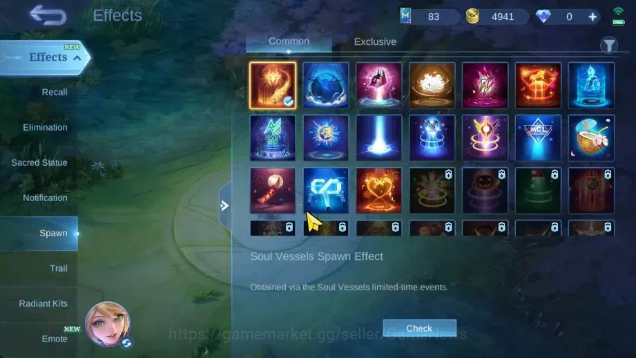 Mobile Legends: Bang Bang Accounts Hero 70|Skin 92|High Immo 100|Lb Harith,SpongB Cyc image 13