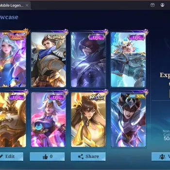 Mobile Legends: Bang Bang Accounts Collector Global|178S|Collector|Zenith Vexana,Epic Nana,Epic Zilong,Epic Kagura,Epic