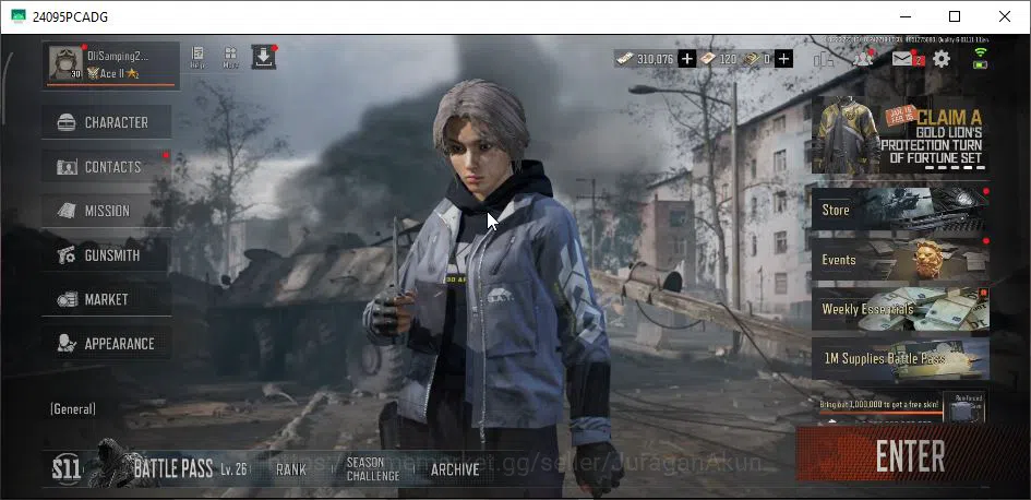 Arena Breakout Mid-Tier [MOBILE] Lv30|SV 21M|CV 19M|Urban Sports|ScarL Con image 1