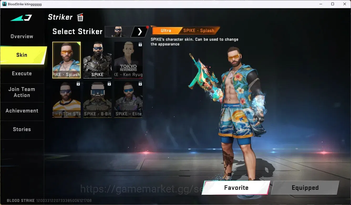 Blood Strike Accounts ASIA |1 ETERNAL:Desert Eagle-Scorpius | 4 COLLAB G image 18