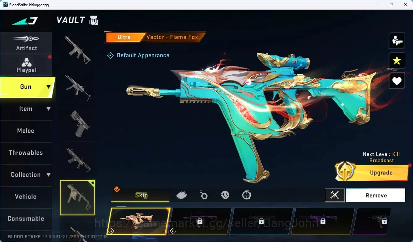 Blood Strike Accounts ASIA |1 ETERNAL:Desert Eagle-Scorpius | 4 COLLAB G image 3