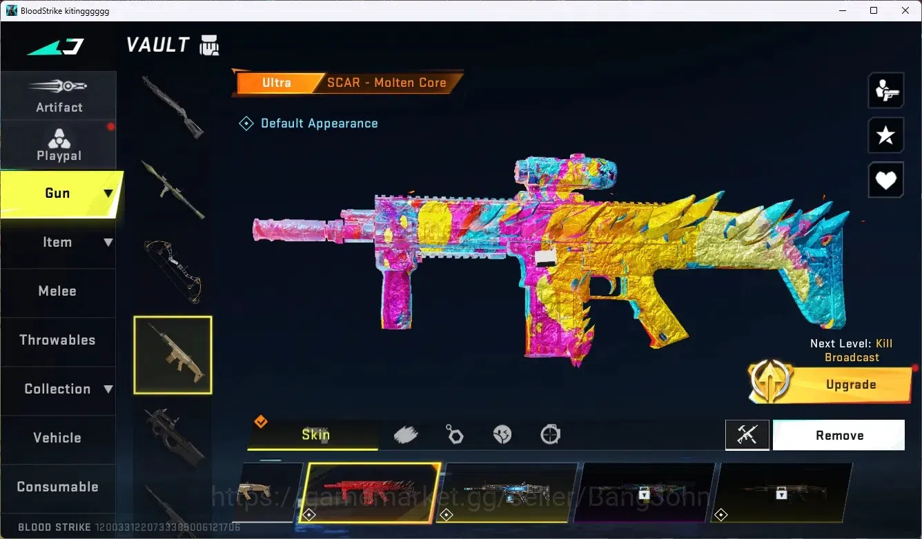 Blood Strike Accounts ASIA |1 ETERNAL:Desert Eagle-Scorpius | 4 COLLAB G image 6