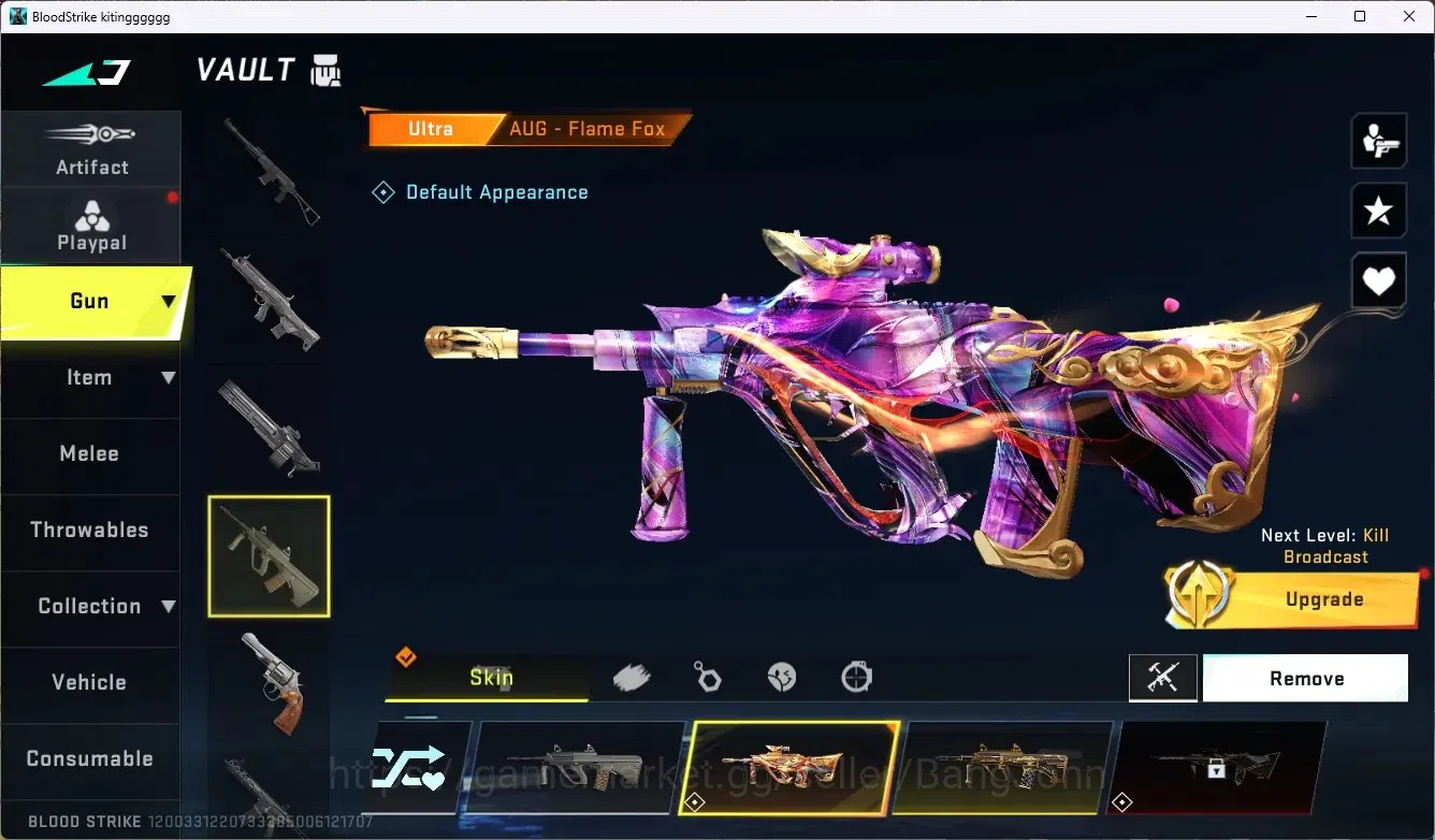 Blood Strike Accounts ASIA |1 ETERNAL:Desert Eagle-Scorpius | 4 COLLAB G image 8