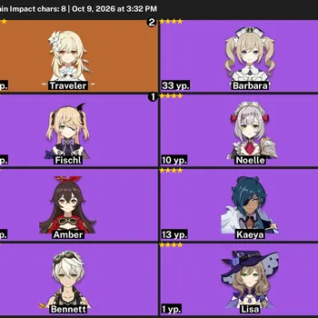Genshin Impact Accounts Starter Asia Starter Account | AR 20-29 | Diluc + Waster Greatsword | Instant Delivery #34