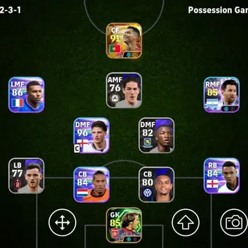 eFootball Accounts Legends & Iconic Players Mobile|PW 2550|Bigtime Cristiano Ronaldo 23 Jun'26, Lionel Messi|Epic David
