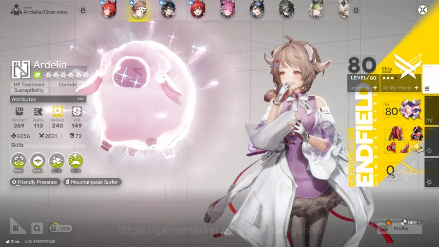 Arknights: Endfield Accounts ASIA | lv 52, laevatain, Ardelia, Yvonne, Tangtang image 13