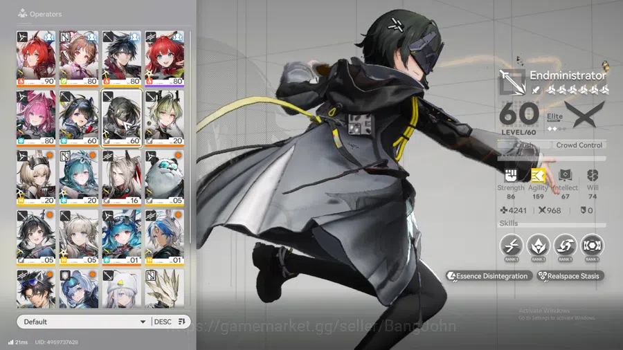 Arknights: Endfield Accounts ASIA | lv 52, laevatain, Ardelia, Yvonne, Tangtang image 17