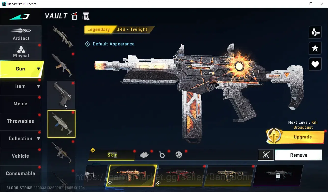 Blood Strike Accounts ASIA|ETHERNAL,UZI(LVL2)|LIMITED,MP7|ULTRA,AUG,AR97 image 14