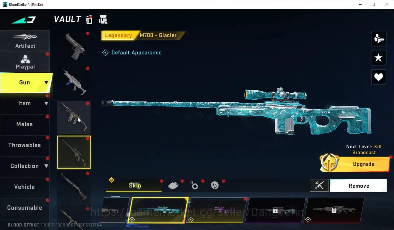 Blood Strike Accounts ASIA|ETHERNAL,UZI(LVL2)|LIMITED,MP7|ULTRA,AUG,AR97 image 16