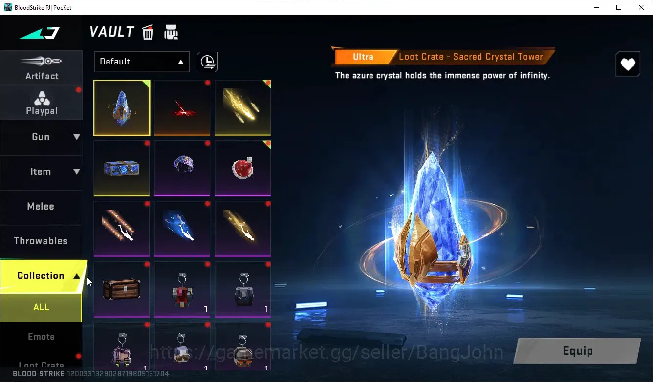 Blood Strike Accounts ASIA|ETHERNAL,UZI(LVL2)|LIMITED,MP7|ULTRA,AUG,AR97 image 5