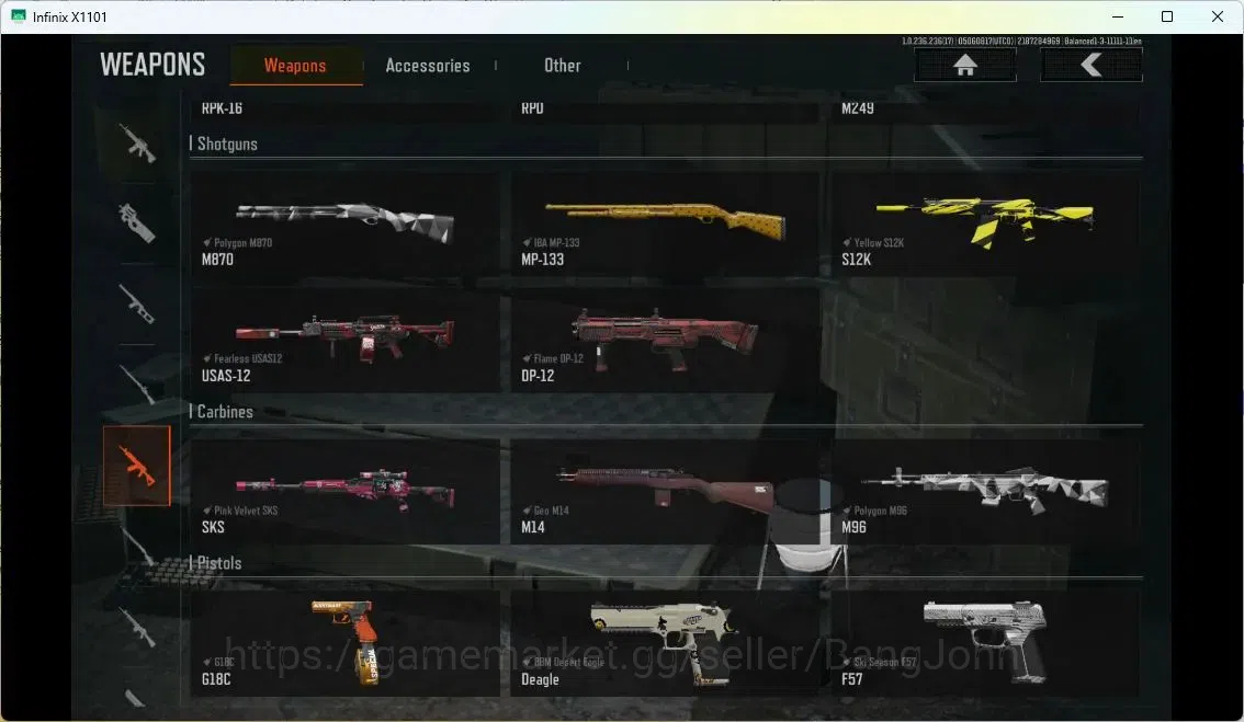 Arena Breakout Accounts MOBILE Lvl 30 |SV 112,8M|CV 53,5M|MORE SKIN,SYMPHO image 16