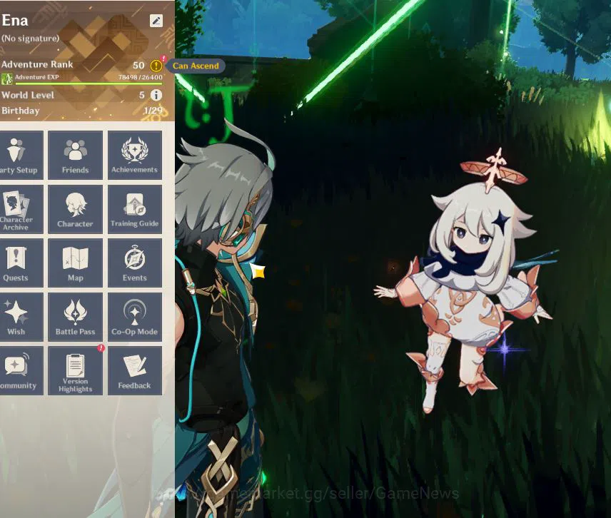 Genshin Impact Mid Game ASIA |AR  50 | 2 Limited | (Alhaitham,Zhongli) Keq image 1