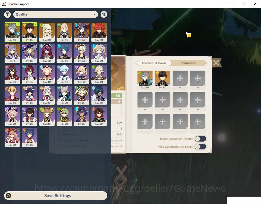 Genshin Impact Accounts Mid Game ASIA |AR 50 | 2 Limited | (Alhaitham,Zhongli) Keqing,Jean,Diluc,Mona |Fragile 85 & IF 2