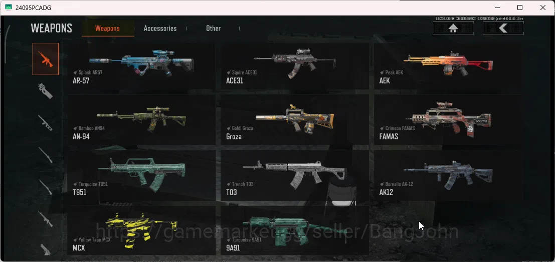 Arena Breakout Accounts Mobile|Lvl 30|SV 64.2M|CV 13.1M|2 WP GFL Collab Sk image 9