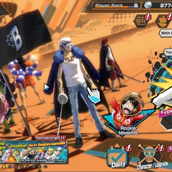 One Piece Bounty Rush Accounts Mid-Tier Global|5 EX|Film Red Shanks,St Shepherd Ju Peter,St Topman Warcury,Trafalgar